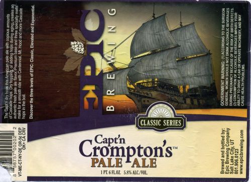 Capt'n Crompton's Pale Ale